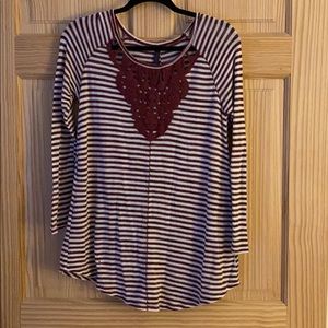 🔥SALE🔥 6/$25 Stripped Tunic